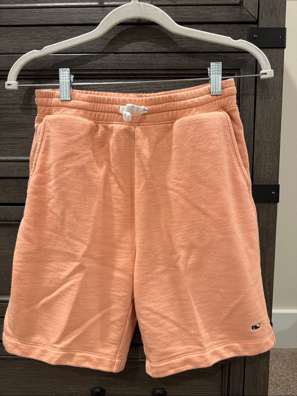 Vineyard Vines Peach Drawstring Terry Shorts
